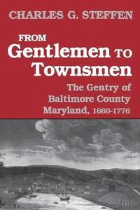 bokomslag From Gentlemen to Townsmen