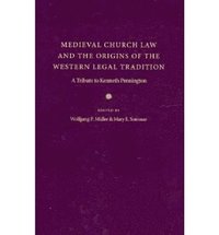 bokomslag Medieval Church Law and the Origins of the Western Legal Tradition