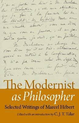 The Modernist as Philosopher 1