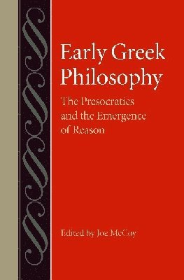 bokomslag Early Greek Philosophy