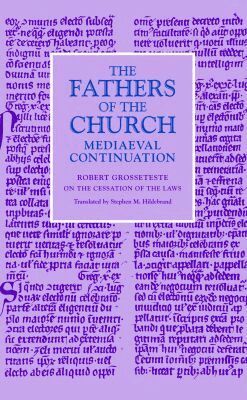 Robert Grosseteste - On the Cessation of Laws, Inbunden