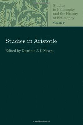 Studies in Aristotle 1