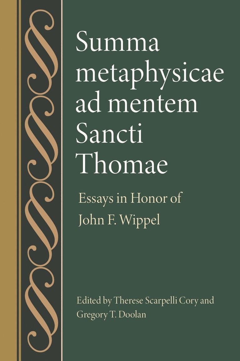 Therese Scarpelli Cory, Gregory T. Doolan, Gregory T Doolan - Summa Metaphysicae Ad Mentem Sancti Thomae, Inbunden