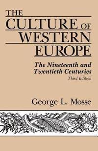 bokomslag The Culture Of Western Europe