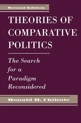 Theories Of Comparative Politics 1