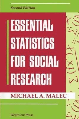 Essential Statistics For Social Research 1