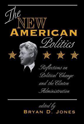 Bryan D Jones - New American Politics, Häftad