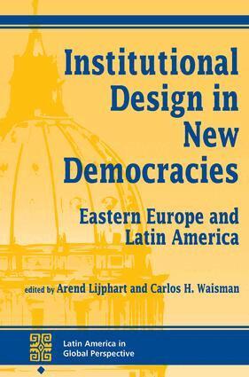 Arend Lijphart, Carlos Waisman - Institutional Design In New Democracies, Häftad