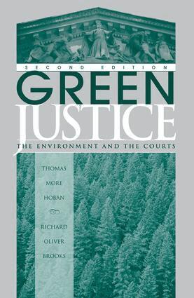 Thomas M Hoban, Richard O Brooks - Green Justice, Häftad
