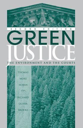 Thomas M Hoban, Richard O Brooks, Thomas M. Hoban, Richard O. Brooks - Green Justice, Häftad