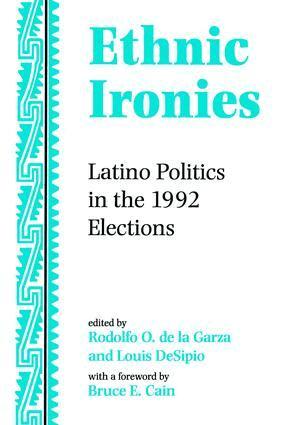 Rodolfo O. de la Garza, Louis Desipio - Ethnic Ironies, Häftad
