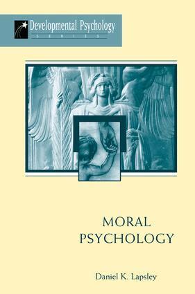 Daniel K Lapsley - Moral Psychology, Häftad