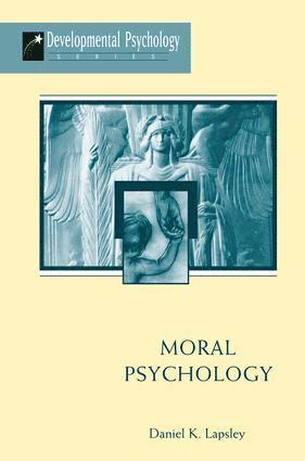 bokomslag Moral Psychology