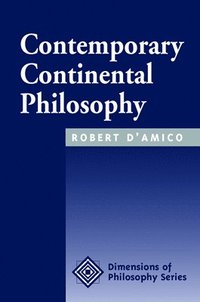 bokomslag Contemporary Continental Philosophy