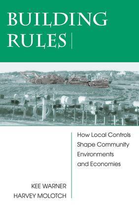 Kee Warner, Harvey Molotch - Building Rules, Häftad