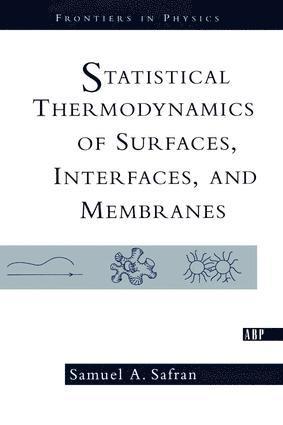 bokomslag Statistical Thermodynamics Of Surfaces, Interfaces, And Membranes