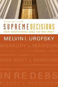 bokomslag Supreme Decisions, Volume 1
