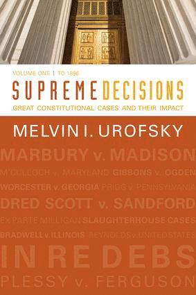 Supreme Decisions, Volume 1