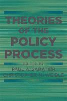 Theories of the Policy Process 1