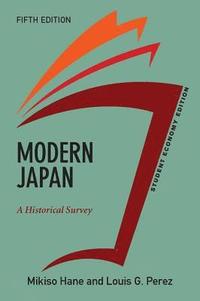 bokomslag Modern Japan: A Historical Survey