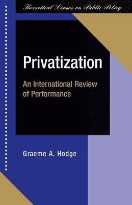 bokomslag Privatization