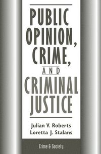 bokomslag Public Opinion, Crime, And Criminal Justice