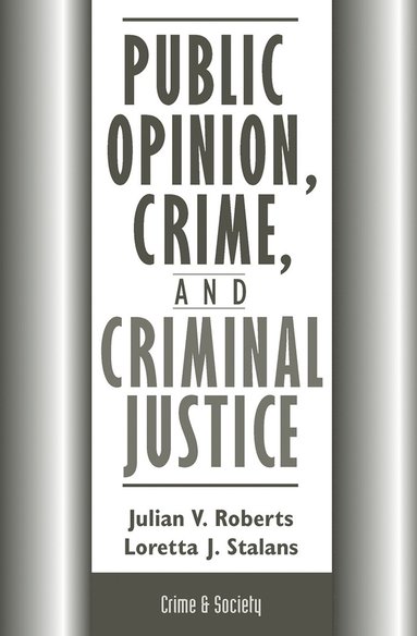 bokomslag Public Opinion, Crime, And Criminal Justice