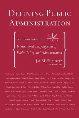 Defining Public Administration 1