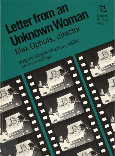 Virginia Wexman - Letter from an Unknown Woman, Häftad