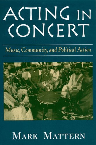 Mark Mattern - Acting in Concert, Häftad