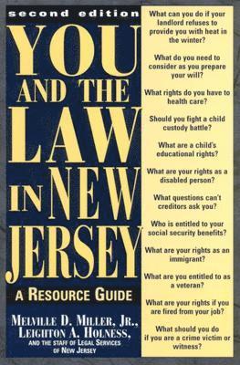 bokomslag You and the Law in New Jersey: A Resource Guide