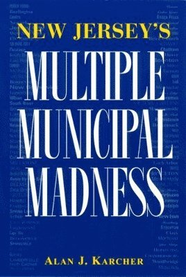 bokomslag New Jersey's Multiple Municipal Madness