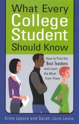 bokomslag What Every College Student Should Know