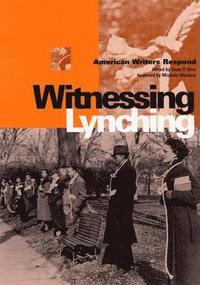 bokomslag Witnessing Lynching