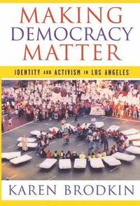 bokomslag Making Democracy Matter: Identity and Activism in Los Angeles