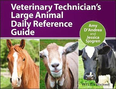 bokomslag Veterinary Technician's Large Animal Daily Reference Guide