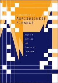 bokomslag Fundamentals of Agribusiness Finance