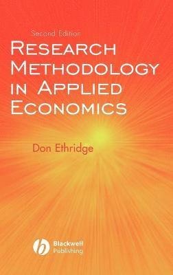 Research Methodology in Applied Economics 1