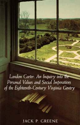 Jack P. Greene - Landon Carter, Häftad