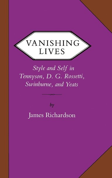 James Richardson - Vanishing Lives, Inbunden