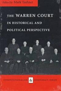 bokomslag The Warren Court in Historical and Political Perspective