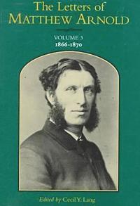 bokomslag The Letters of Matthew Arnold v. 3; 1866-70