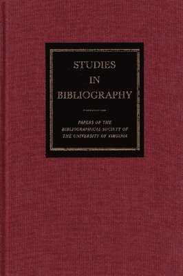 Studies in Bibliography v. 57 1