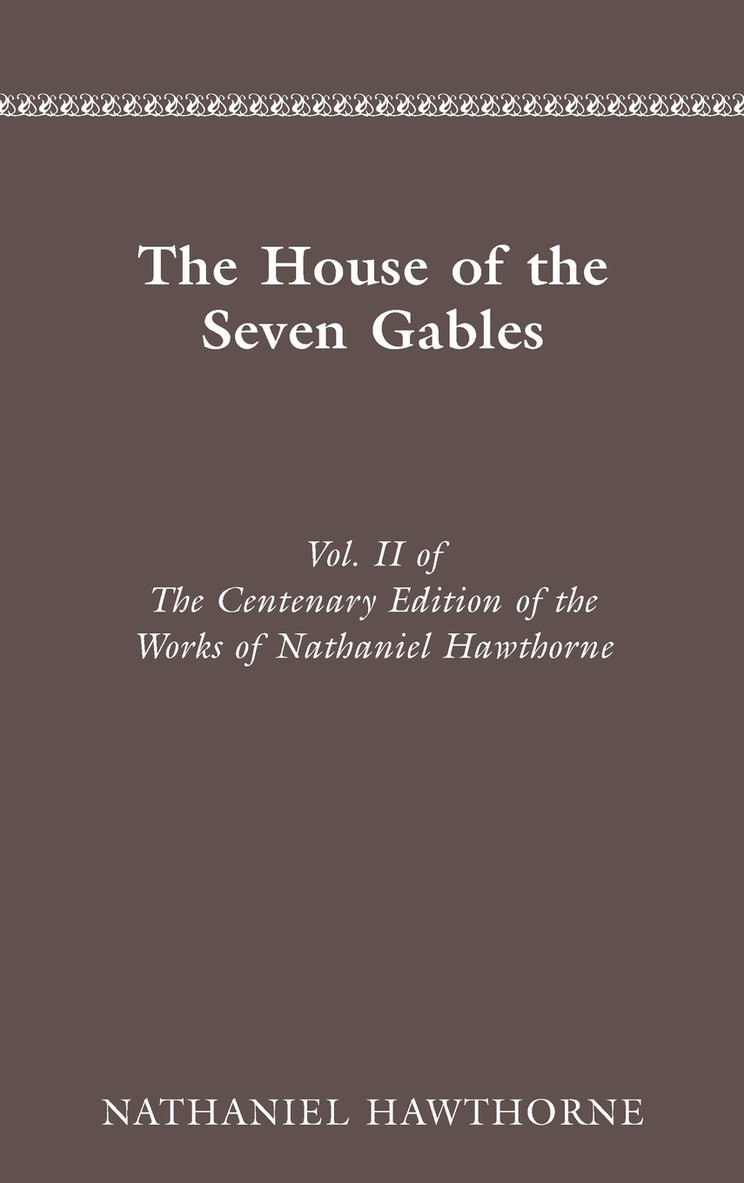 Nathaniel Hawthorne, William Charvat, NATHANIEL HAWTHORNE - Works, Inbunden