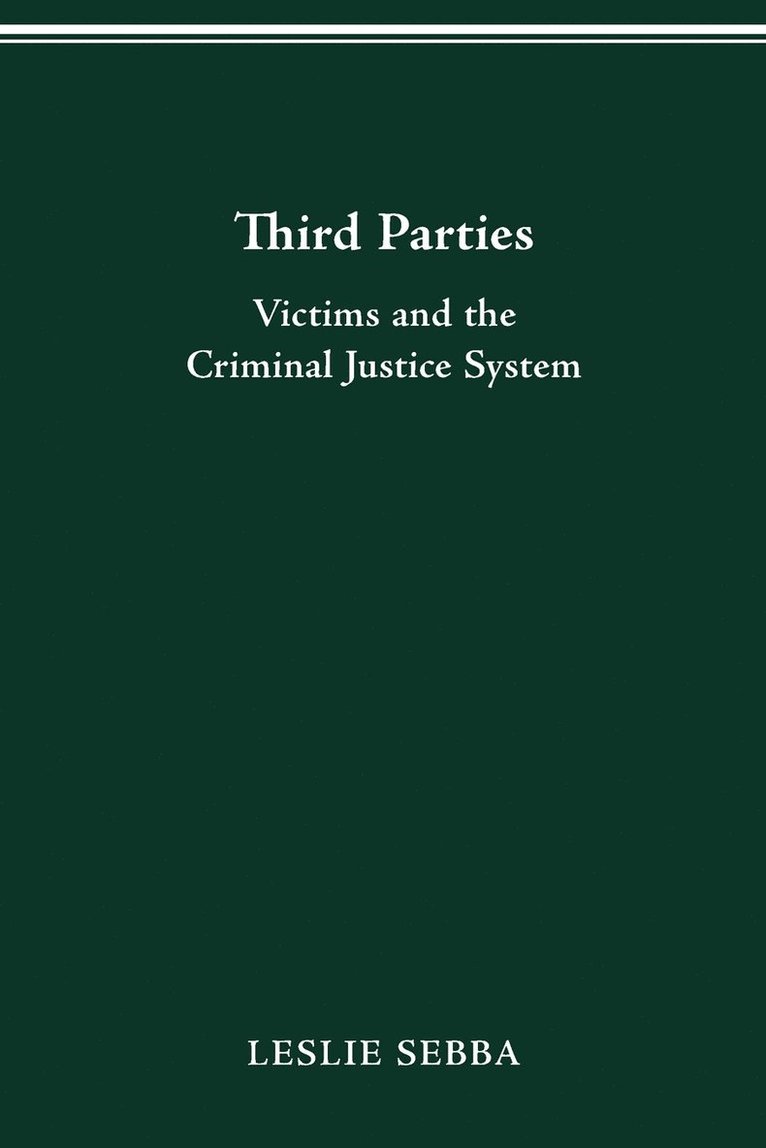 Leslie Sebba - Third Parties, Häftad