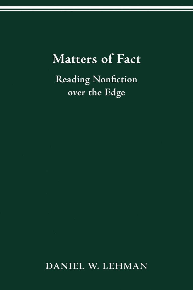 Matters of Fact