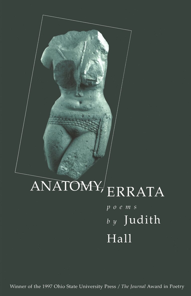 Judith Hall, JUDITH HALL - Anatomy, Errata, Häftad