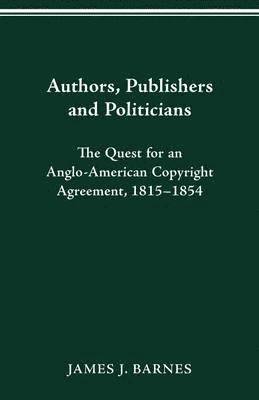 Authors, Publishers and Politicians 1