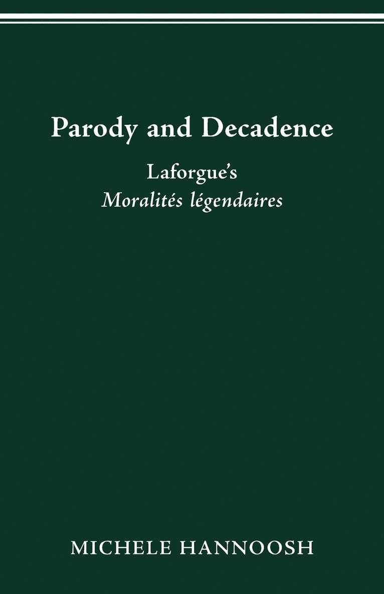 Parody and Decadence 1