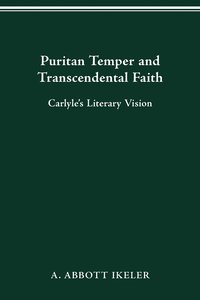 bokomslag Puritan Temper and Transcendental Faith
